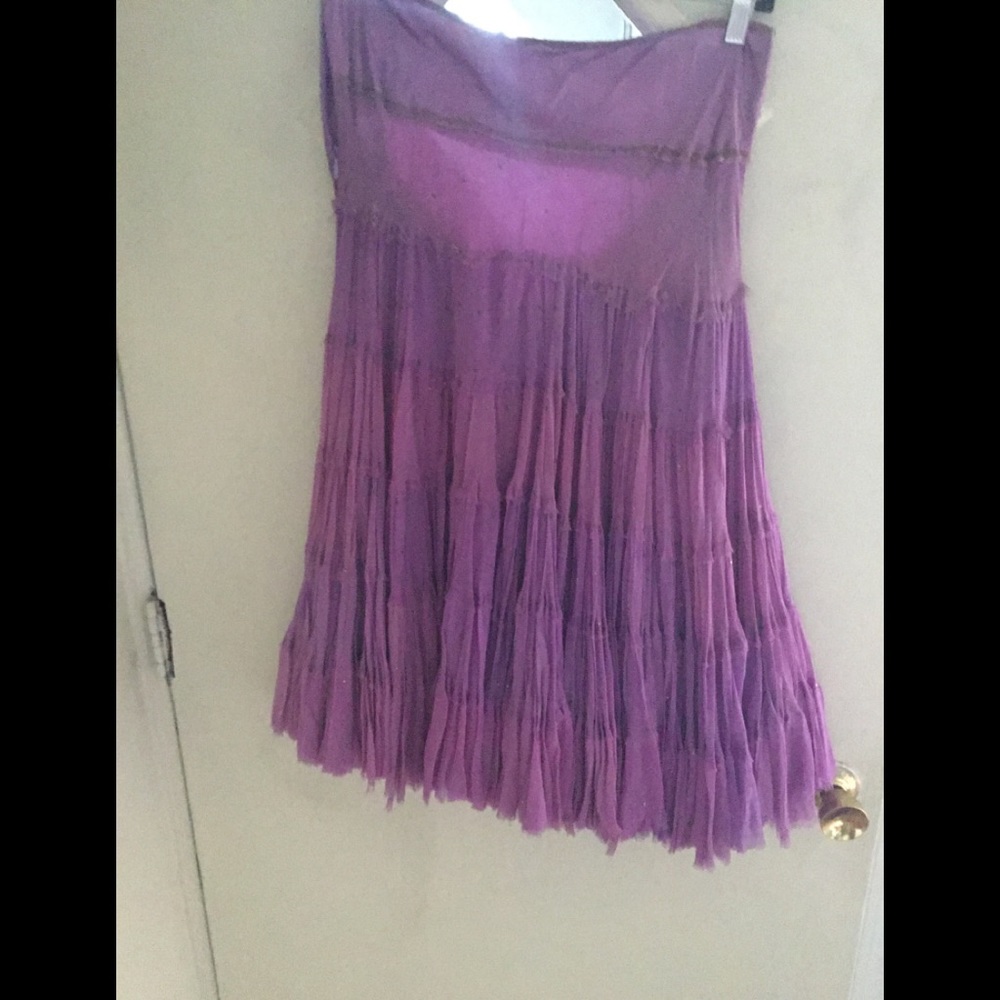 100% silk Boho Silk gypsy skirt